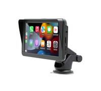 Écran voiture 7'' CarPlay Android Auto sans fil avec Support Ventouse Noir