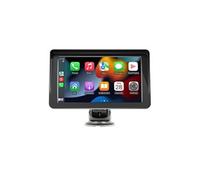 Écran voiture 7'' CarPlay Android Auto sans fil avec Support Ventouse Avizar Noir G