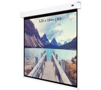 Kimex Écran de projection motorisé à batterie 047-1518 - 3,20 x 1,80 m - 16:9