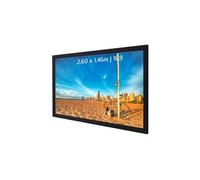 Ecran de projection sur cadre 2,60 x 1,46m - Format 16:9