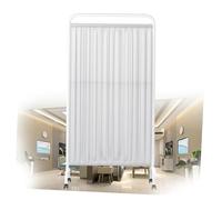 Écrans de confidentialité médicaux, écran de confidentialité médical Pliable - Séparateur de pièce de 1,8 m de Haut pour cliniques et salles d'examen des Patients, cloison temporaire à 2 pan