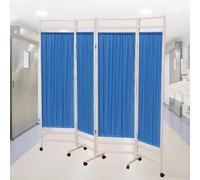Écrans De Séparation De Pièce, Écran De Confidentialité De Partition Autoportant,Écran De Confidentialité Médical Pliable En 4Pièces, Séparateur De Pièce De 6 Pieds De Haut Pour Hôpital/bureau