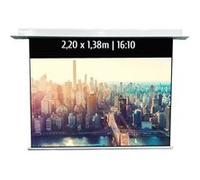 Ecran de projection motorisé encastrable 2,20 x 1,38m - Format 16:10 - Wi-Fi