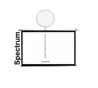 Ecrans Elite screens , écran de projection électrique, Spectrum, Motorleinwand-Écran de projection Home Cinéma par Elite Screens Noir / MaxWhite / 16:9 / 84" (186x105 / hauteur de chute 20cm) Écran po