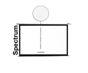 Ecrans Elite screens , écran de projection électrique, Spectrum, Motorleinwand-Écran de projection Home Cinéma par Elite Screens Blanc / MaxWhite / Format large étendu Format large 16:10) / 106" (228x