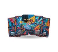Écrans et symboles - Un jeu de divination numérique Oracle - 22 cartes Oracle - Faites défiler le code sacré