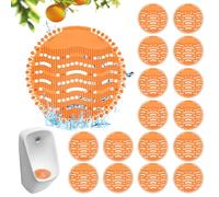 Ecrans Pour Urinoir, 16 Pièces Desodorisant Urinoir, Filtre D'urinoir, Pastilles Urinoir, Tapis d'Urinoir Désodorisant pour Urinoir pour Hôtels Toilettes