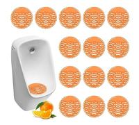 Ecrans Pour Urinoir, 16 Pièces Desodorisant Urinoir, Filtre D'urinoir, Pastilles Urinoir, Tapis d'Urinoir Désodorisant pour Urinoir pour salle de bain Hôtels Toilettes