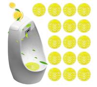 Ecrans Pour Urinoir, 16 Pièces Filtre D'urinoir Avec Parfum, Desodorisant Urinoir, Spatter-Less Grille Urinoir, Filtres Pour Urinoir, Ecran Pour Urinoir, Grille Urinoir Filtre Pour Hôtels Bureaux
