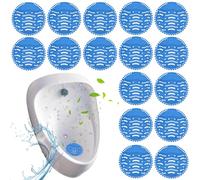Ecrans Pour Urinoir, 16 Pièces Filtre D'urinoir Avec Parfum, Desodorisant Urinoir, Spatter-Less Grille Urinoir, Filtres Pour Urinoir, Ecran Pour Urinoir, Grille Urinoir Filtre Pour Hôtels Bureaux