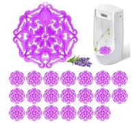 Ecrans Pour Urinoir: 20 Pièces Filtre D'urinoir Avec Parfum, Desodorisant Urinoir, Spatter-Less Grille Urinoir, Ecran Pour Urinoir, Filtres Pour Urinoir, Grille Urinoir Filtre Pour Hôtels (Violet)