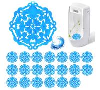Ecrans Pour Urinoir: 20 Pièces Filtre D'urinoir Avec Parfum, Desodorisant Urinoir, Spatter-Less Grille Urinoir, Ecran Pour Urinoir, Filtres Pour Urinoir, Grille Urinoir Filtre Pour Hôtels (Bleu)