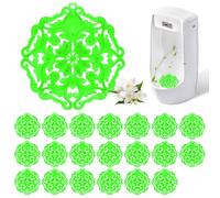 Ecrans Pour Urinoir: 20 Pièces Filtre D'urinoir Avec Parfum, Desodorisant Urinoir, Spatter-Less Grille Urinoir, Ecran Pour Urinoir, Filtres Pour Urinoir, Grille Urinoir Filtre Pour Hôtels (Vert)