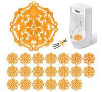 Ecrans Pour Urinoir: 20 Pièces Filtre D'urinoir Avec Parfum, Desodorisant Urinoir, Spatter-Less Grille Urinoir, Ecran Pour Urinoir, Filtres Pour Urinoir, Grille Urinoir Filtre Pour Hôtels (Jaune)
