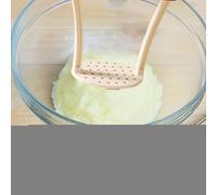 Écrase-Pommes de Terre - Ustensile de Cuisine - Manche Ergonomique Antidérapant 130 mm Antiadhésif Lavable au Lave-Vaisselle pour Purée d'Avocat et Légumes