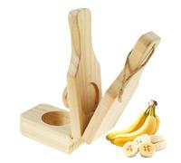 Écraseur De Plantain,Écraseur De Banane Frite En Bois,Appareil pour Coupes de Bananes Frites - Pour La Cuisine La Cuisson Le Grill La Maison Le Camping La Fête Le Buffet La Préparation De