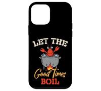 Écrevisse Let The Good Times Boil Crawfish Enfants Femmes Hommes Coque pour iPhone 12 Mini