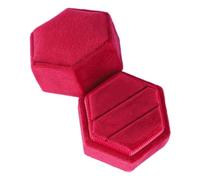 Écrin À Bague De Demande Coffret organiseur support de rangement en velours