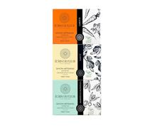 Écrin de Fleur - Coffret Cadeau Savons Artisanaux Bio pour Soin Naturel de la Peau, Fabrication Française, Karité, Carotte, Amande & Calendula, Double Certification, 3 x 90g