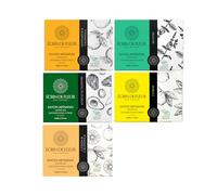 Écrin de Fleur - Coffret Cadeau Savons Bio Artisanaux Français pour Corps & Visage, Saponification à Froid, COSMOS Organic & Nature et Progrès, 5 x 90g