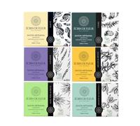 Écrin de Fleur - Coffret Savons Artisanaux Bio, 6 Savons, Certifiés COSMOS & Nature et Progrès, Faits Main en France, Argan, Aloe Vera, Karité, Lavande, Cèdre