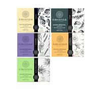 Écrin de Fleur - Coffret Savons Bio Artisanaux, Certifiés COSMOS & Nature et Progrès, Fait Main en France, Lavande, Aloe Vera, Cèdre, Calendula, Karité, 5 x 90g