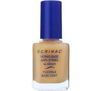 ECRINAL - Base Vernis Protection Renforcée et Surface Lisse au Silicium, Tube 10mL - Lot De 3