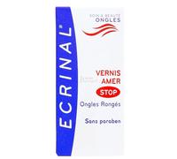 Ecrinal Vernis Amer Stop Aux Ongles Ronges 10ml