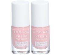 ECRINAL® Vernis au Silicium & Tea Tree - Rose Perle À Ongles New 2x5 ml