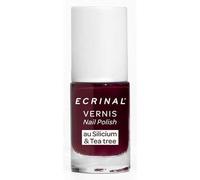 Ecrinal Vernis à Ongles Silicium & Tea Tree Rouge Cerise 5 ml
