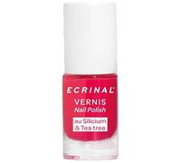 Ecrinal Vernis à Ongles Silicium + Tea Tree Fuchsia 5 ml