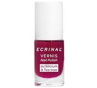 Ecrinal Vernis Silicium + Tea Tree 5 ml - Prune
