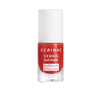 Ecrinal vernis silicium + tea tree Rouge Corail 5 ml