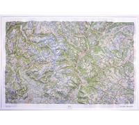 Ecrins / Queyras relief map (60170)