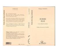 Ecrire Elle Ce nu redouté des silences - Philippe Tancelin - L'harmattan - broché - Livre