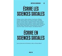 Écrire les sciences sociales, écrire en sciences sociales - Christian Le Bart - Presses Universitaires Rennes - broché - Essai