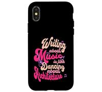 Écrire sur la Musique, C'est comme Danser sur l'architecture Coque pour iPhone X/XS
