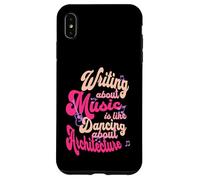 Écrire sur la Musique, C'est comme Danser sur l'architecture Coque pour iPhone XS Max
