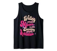 Écrire sur la Musique, C'est comme Danser sur l'architecture Débardeur