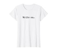Écrire sur la Typographie Auteur écrire T-Shirt Graphique avec Valeur