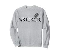 Écrire sur l'écriture écrivain Auteur Job Sweatshirt