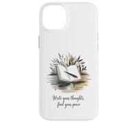 Écris Tes Pensées Trouve Ta Paix Thème de Réflexion et Coque pour iPhone 14 Plus