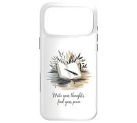 Écris Tes Pensées Trouve Ta Paix Thème de Réflexion et Coque pour iPhone 17 Pro Max