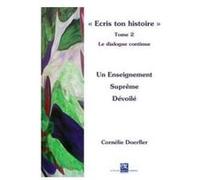 Ecris Ton Histoire Le Dialogue Continue