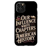 Écrit des chapitres d'histoire américaine du Patrimoine hispanique Coque pour iPhone 11 Pro