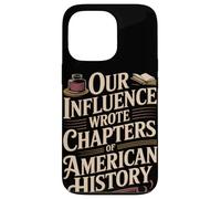 Écrit des chapitres d'histoire américaine du Patrimoine hispanique Coque pour iPhone 13 Pro
