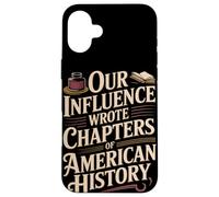 Écrit des chapitres d'histoire américaine du Patrimoine hispanique Coque pour iPhone 16 Plus