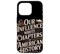 Écrit des chapitres d'histoire américaine du Patrimoine hispanique Coque pour iPhone 16 Pro