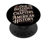 Écrit des chapitres d'histoire américaine du Patrimoine hispanique PopSockets PopGrip Adhésif