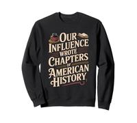Écrit des chapitres d'histoire américaine du Patrimoine hispanique Sweatshirt